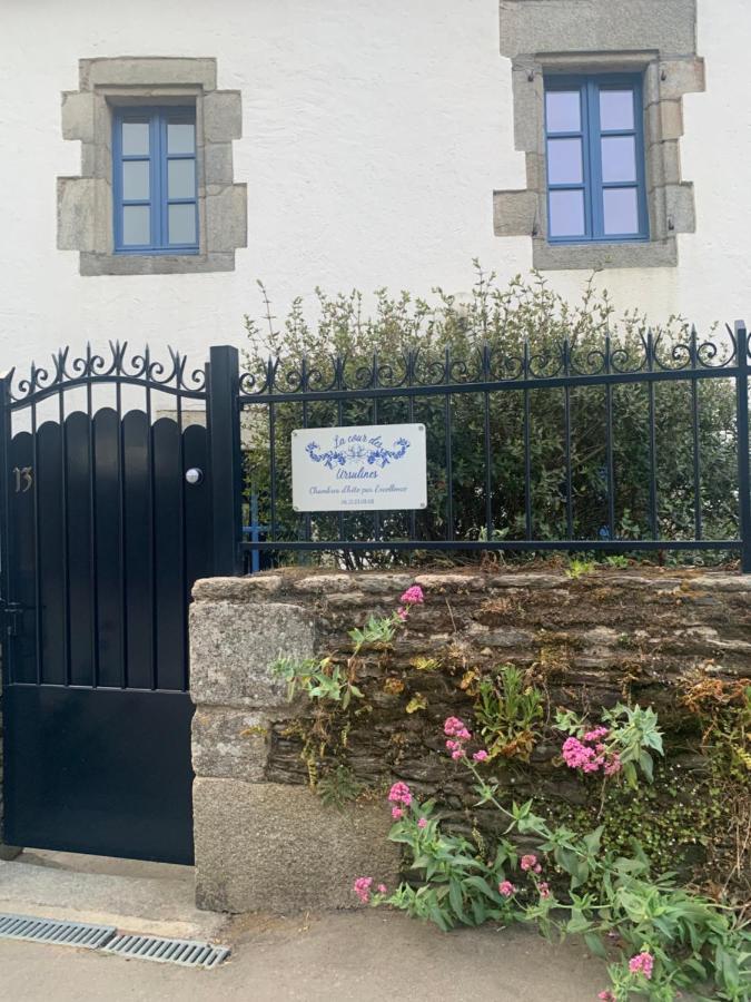 La Cour Des Ursulines Otel Josselin Dış mekan fotoğraf