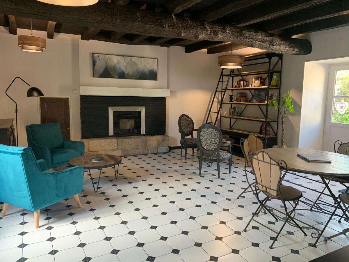 La Cour Des Ursulines Otel Josselin Dış mekan fotoğraf